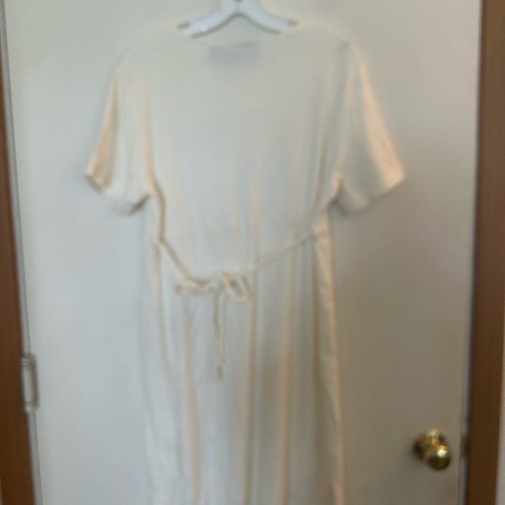 Vintage Bizzit Modest butterfly dress with tie back large - Picture 2 of 8